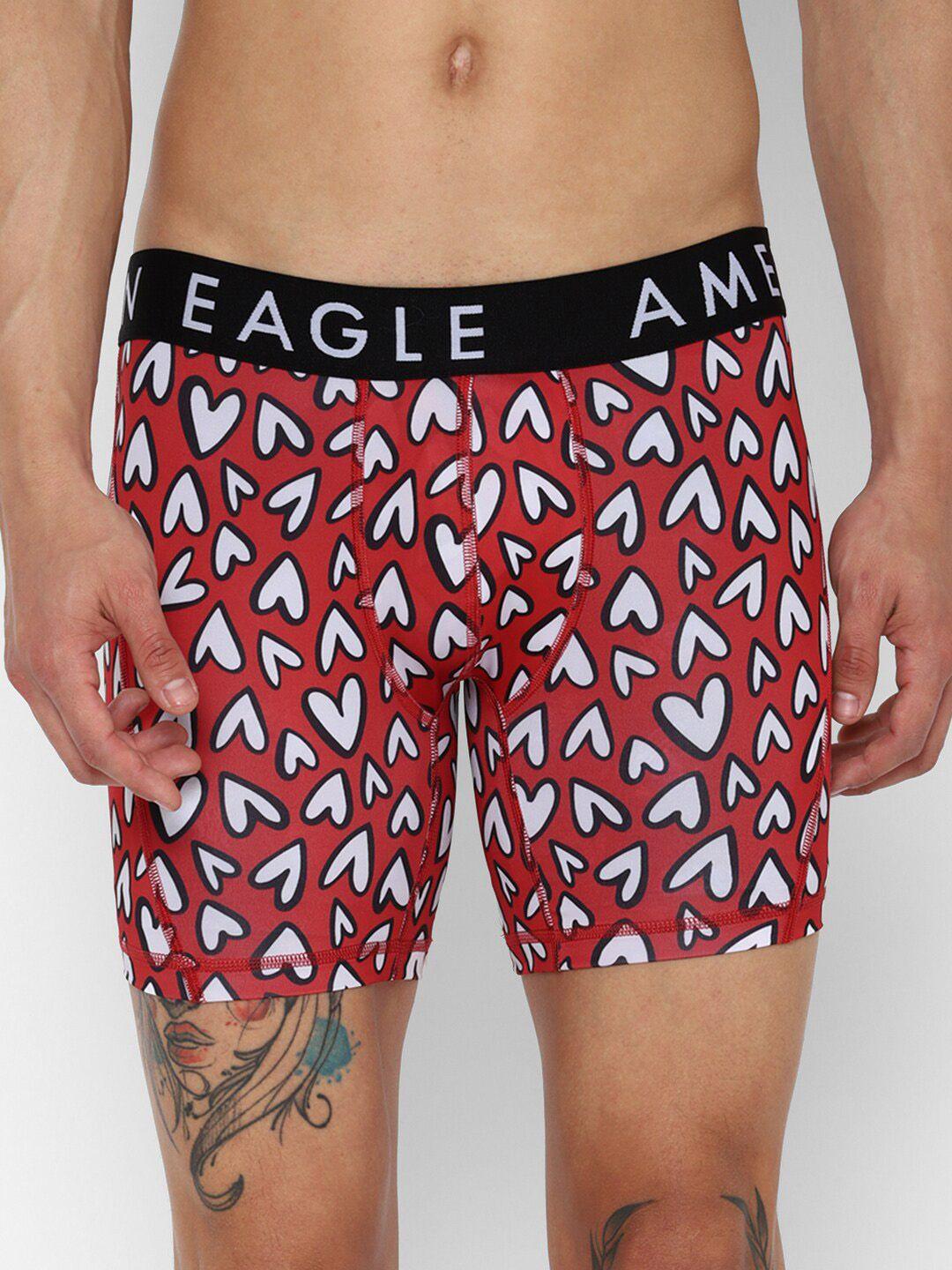 american eagle outfitters men printed anti microbial boxer-style brief
