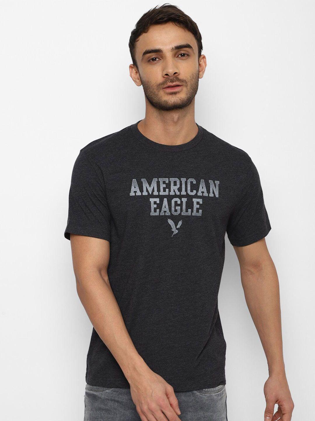 american eagle outfitters men typography printed t-shirt