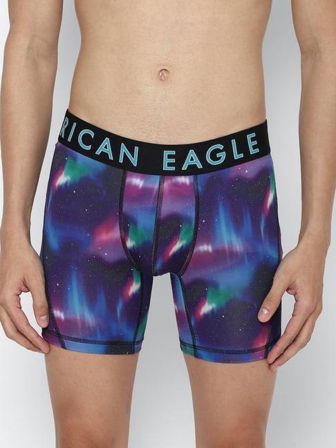 american eagle outfitters multi regular fit printed trunks