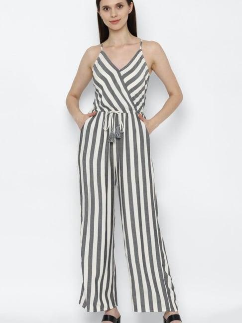 american eagle outfitters multicolor striped jumpsuit