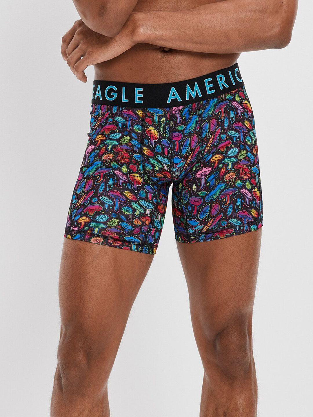 american eagle outfitters mushroom printed boxer-style brief wes0233010001