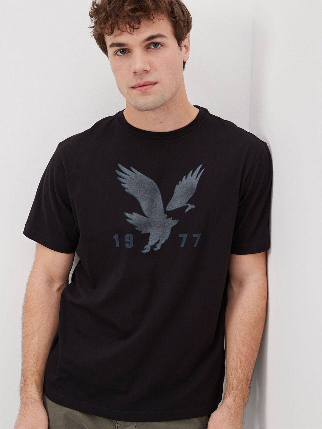 american eagle outfitters printed short sleeves cotton t-shirt