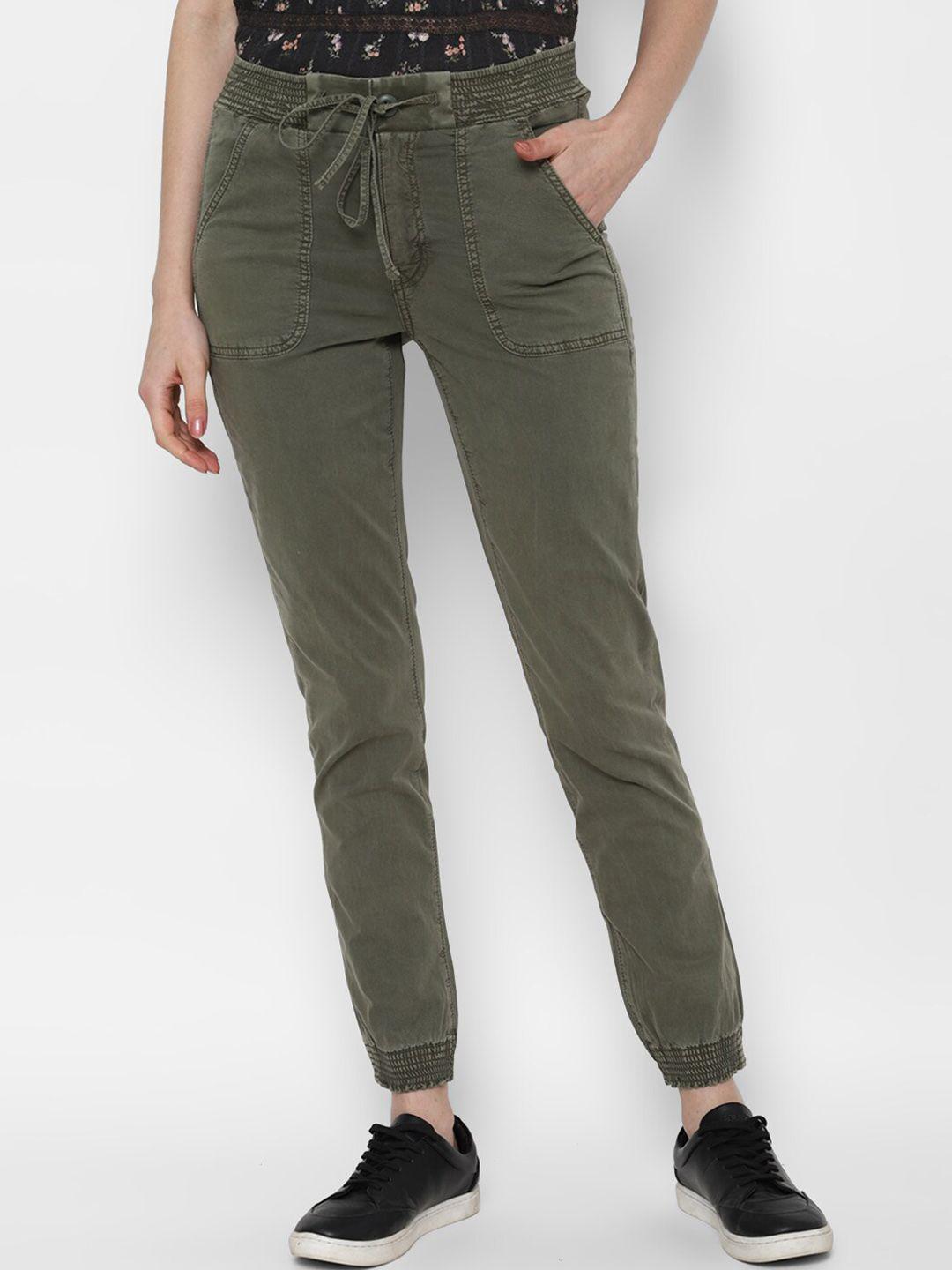 american eagle outfitters women olive green slim fit jeans