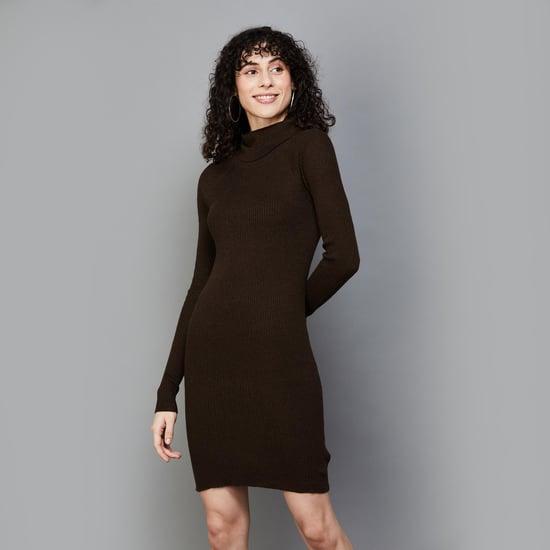 american eagle women ribbed bodycon sweater dress