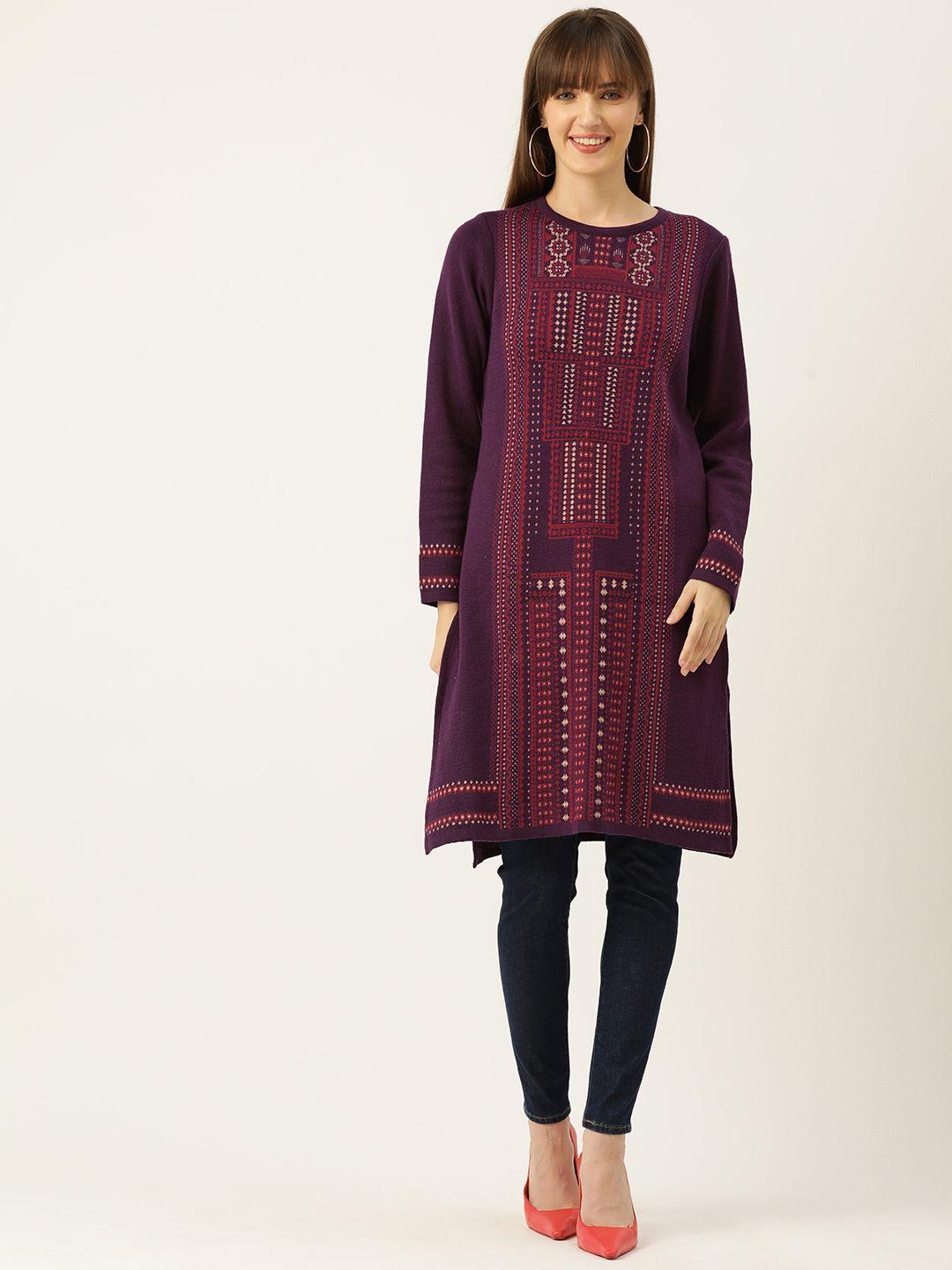 american eye ethnic motifs acrylic kurta