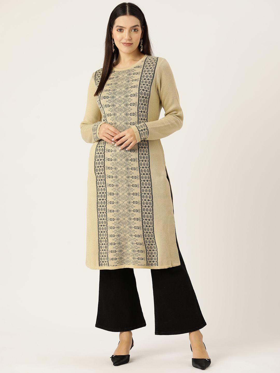 american eye ethnic motifs acrylic kurta