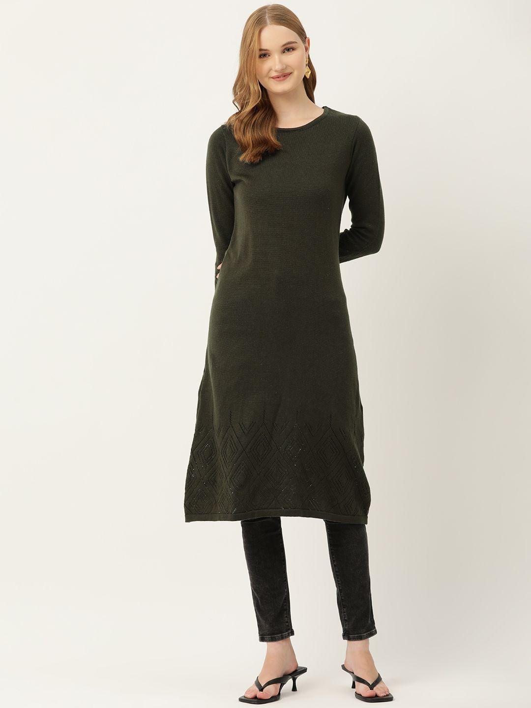 american eye straight winter kurta