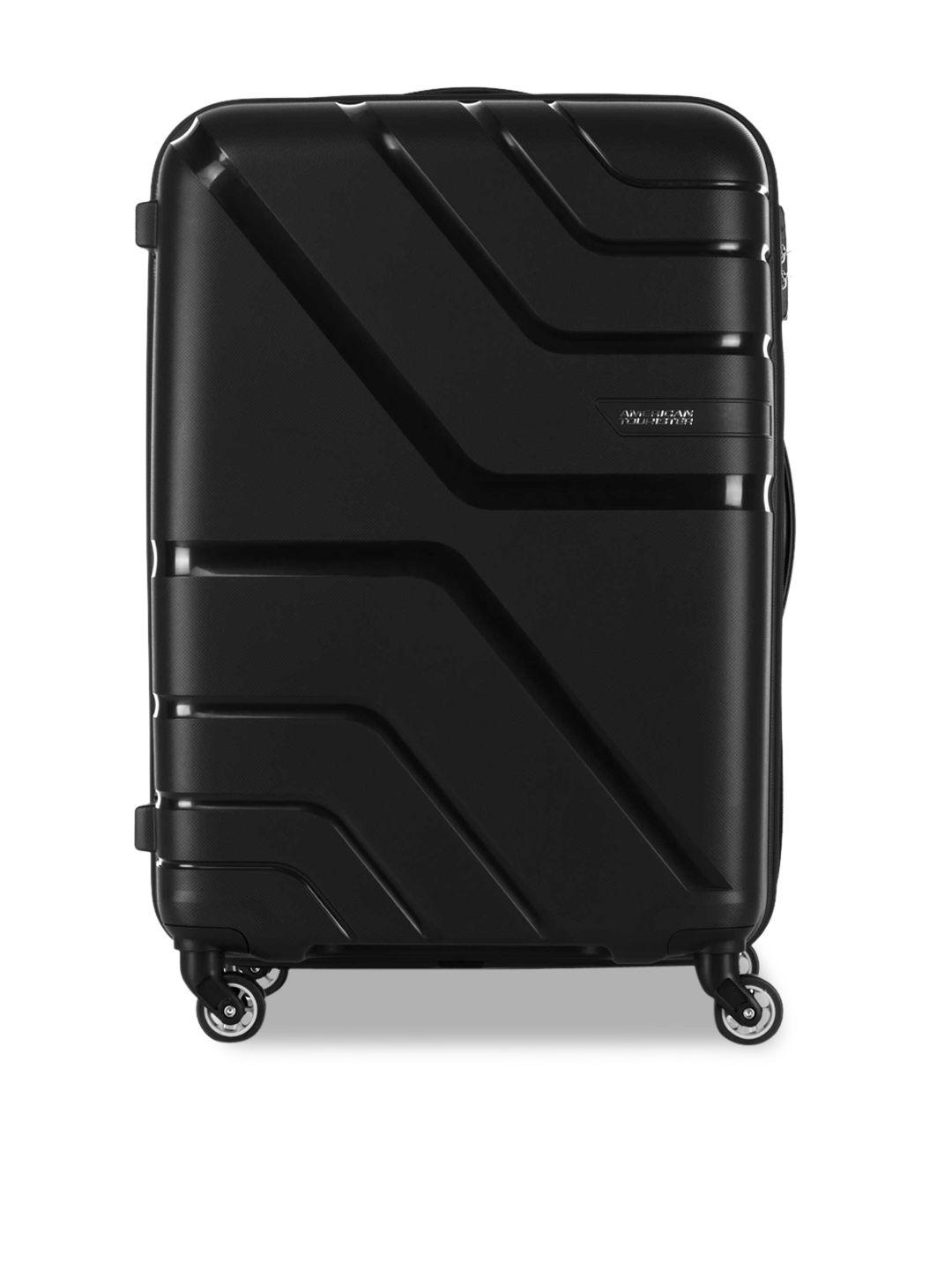 american tourister hard-sided large trolley suitcase