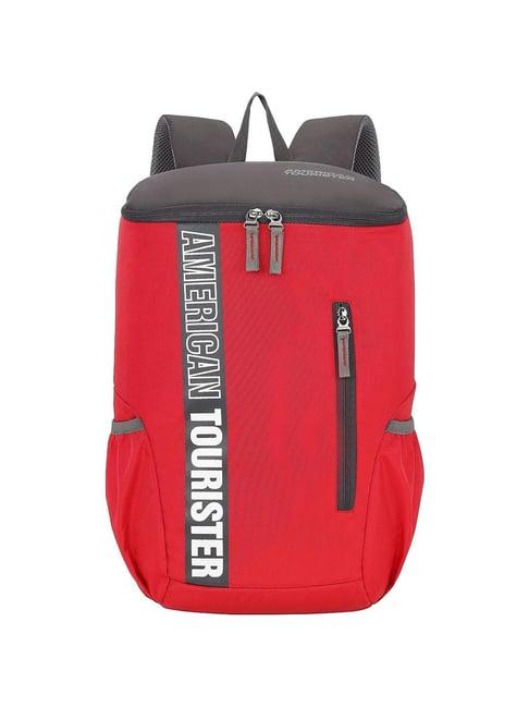 american tourister pix red medium backpack