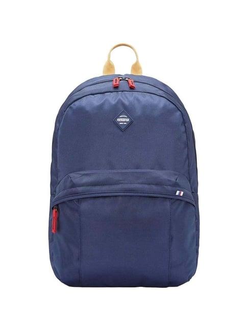 american tourister rudy navy medium backpack