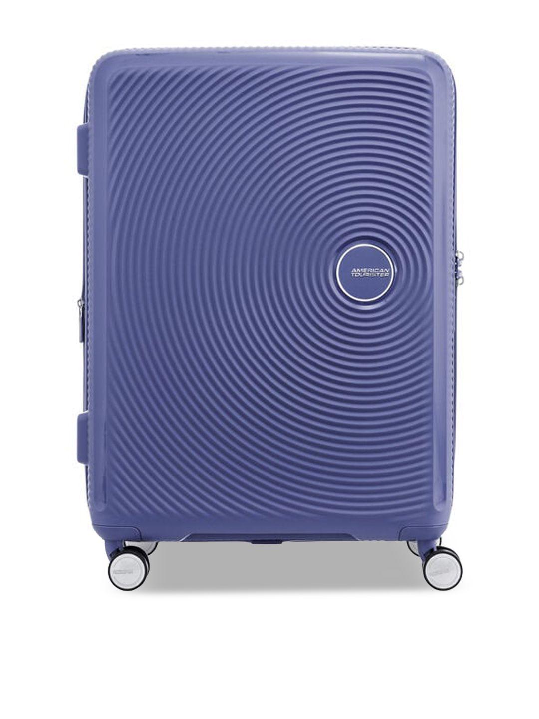 american tourister textured hard-sided large suitcase