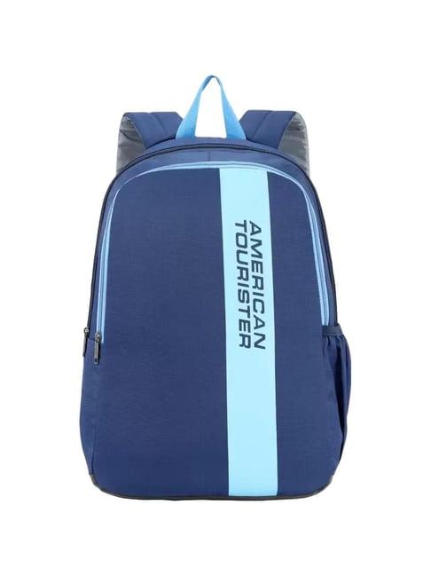 american tourister wave 24 ltrs blue medium backpack