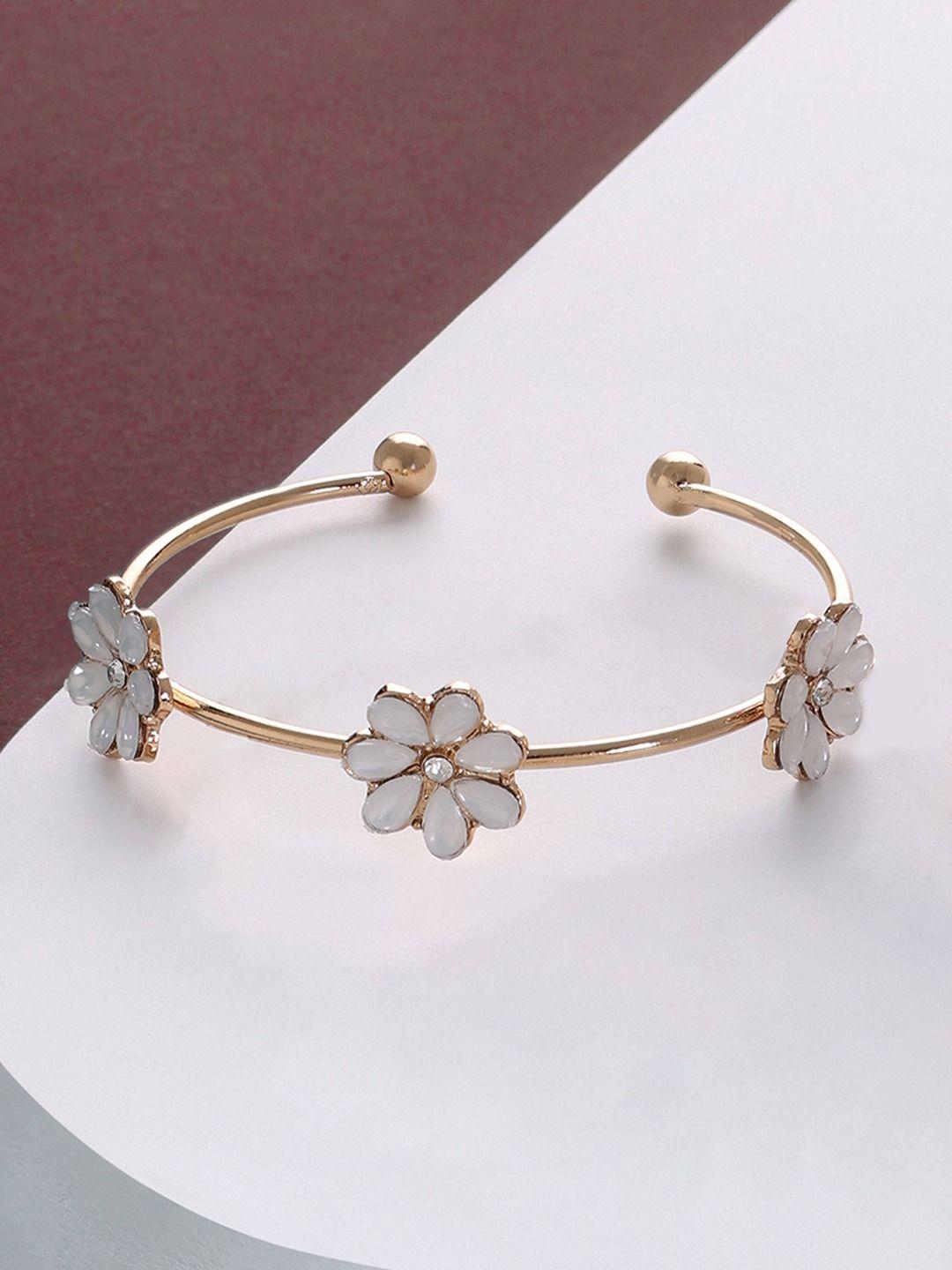 ami women gold-plated kada bracelet