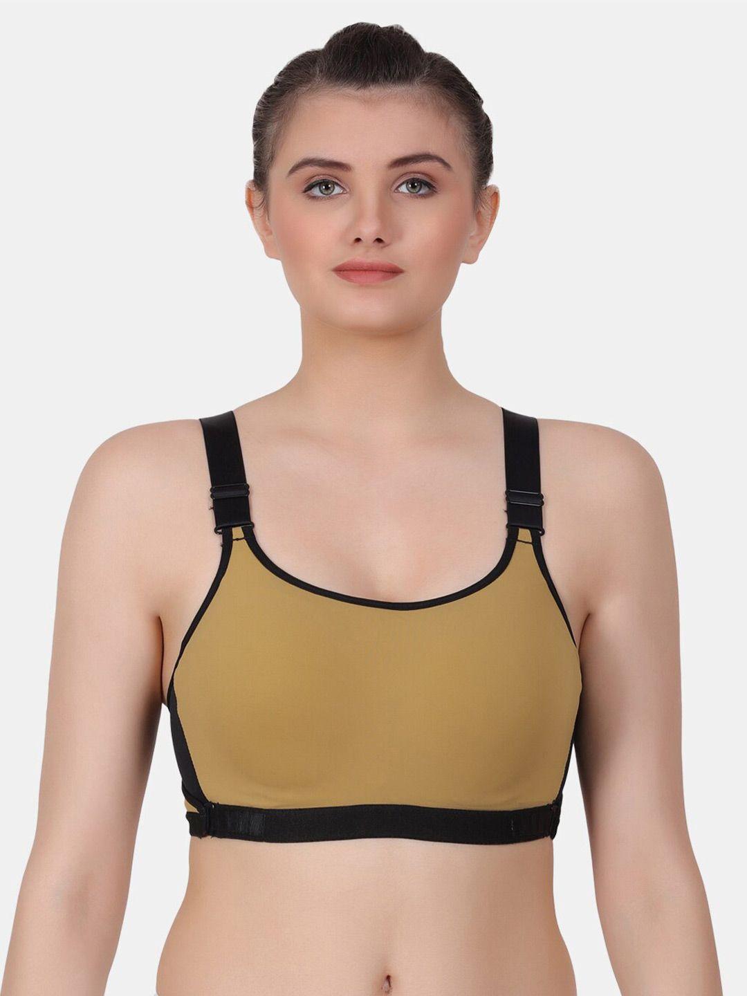 amour secret colourblocked full coverage lightly padded medium support sports bra