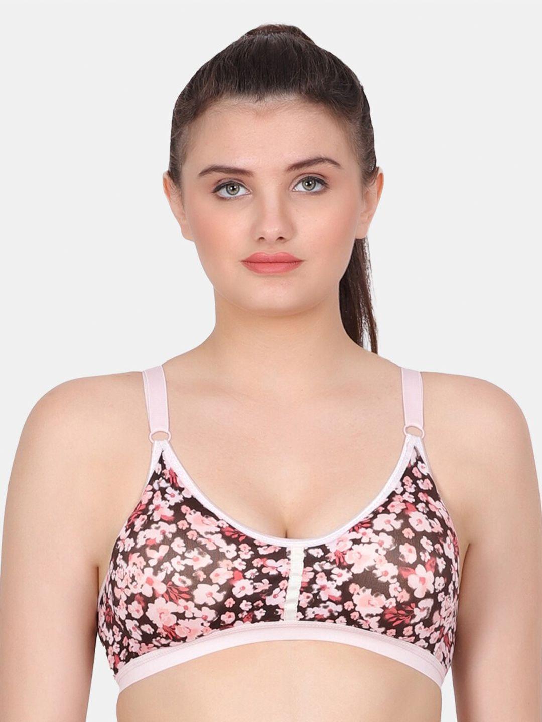 amour secret floral bra full coverage lightly padded