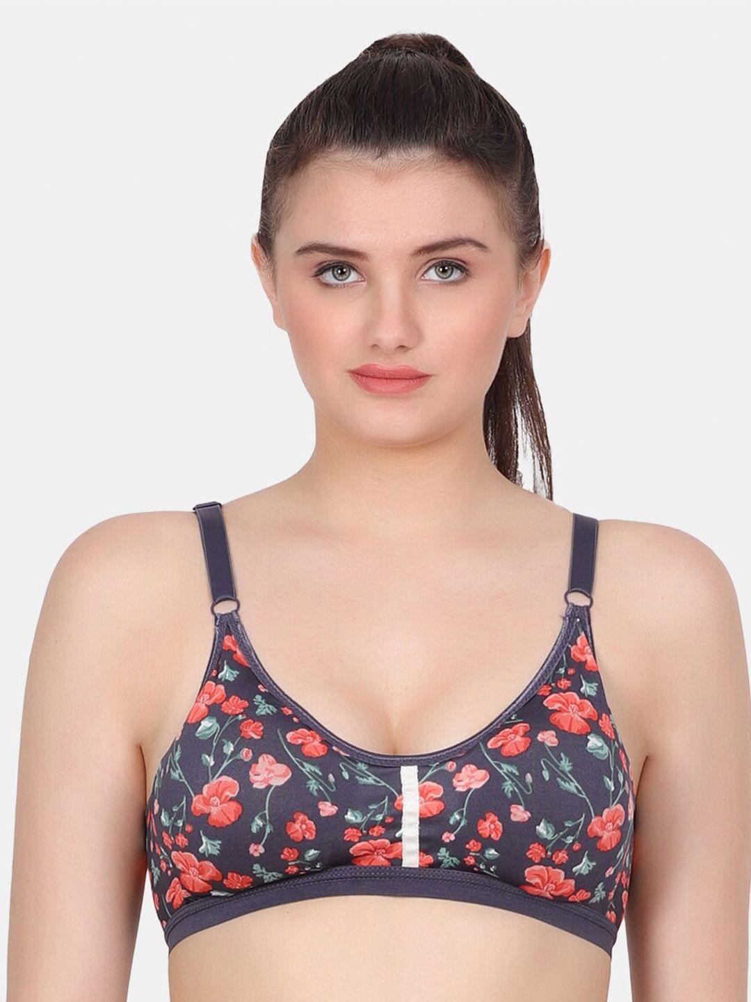 amour secret floral printed full coverage lightly padded everyday bra