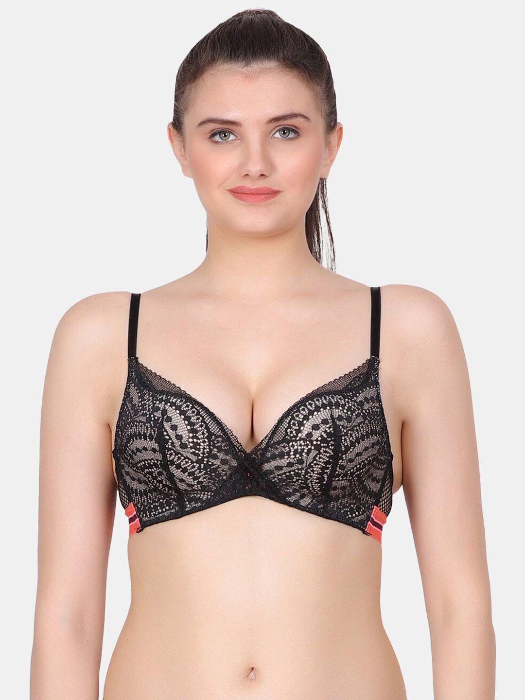 amour secret full coverage lightly padded lace everyday bra