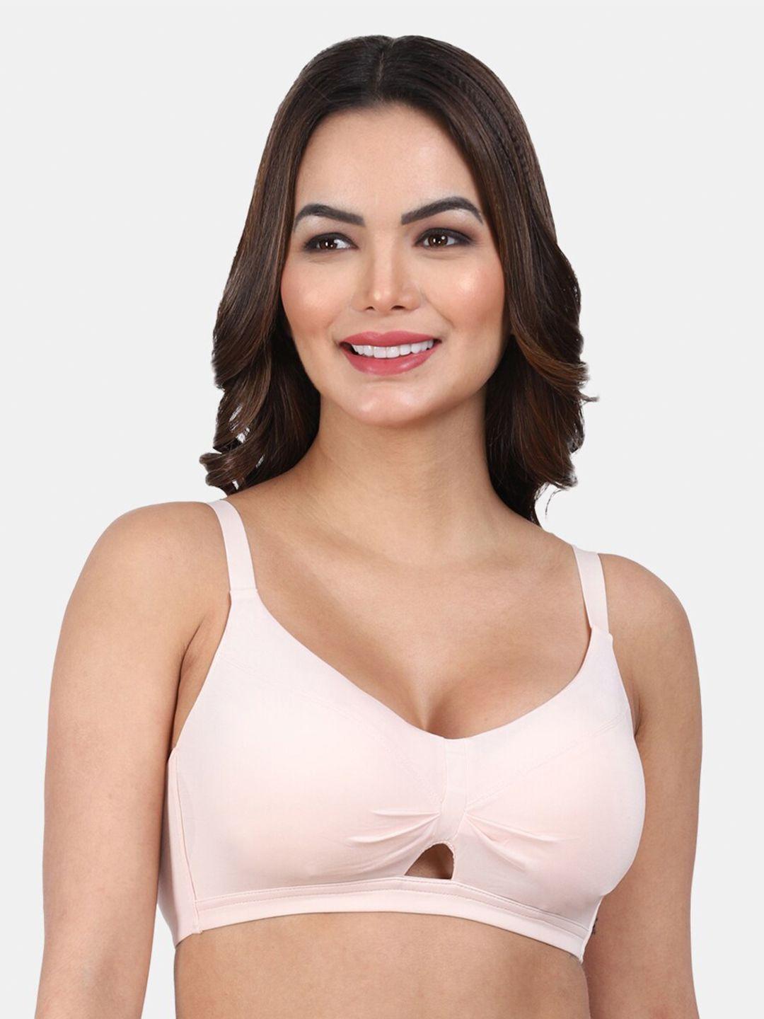 amour secret full coverage seamless removable padding super support t-shirt bra
