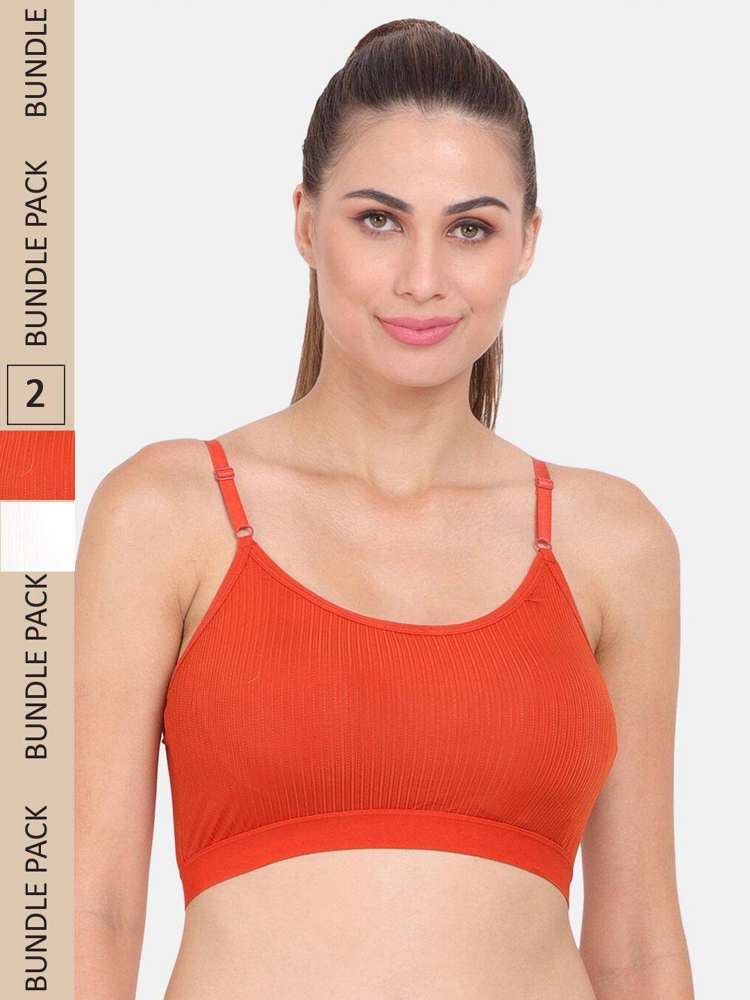 amour secret pack of 2 anti-odour sports bra - lightly padded