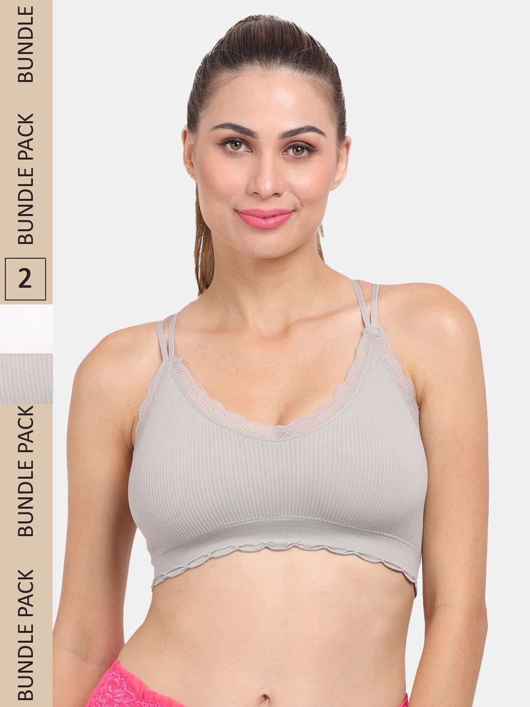 amour secret pack of 2 anti-odour sports bra - lightly padded