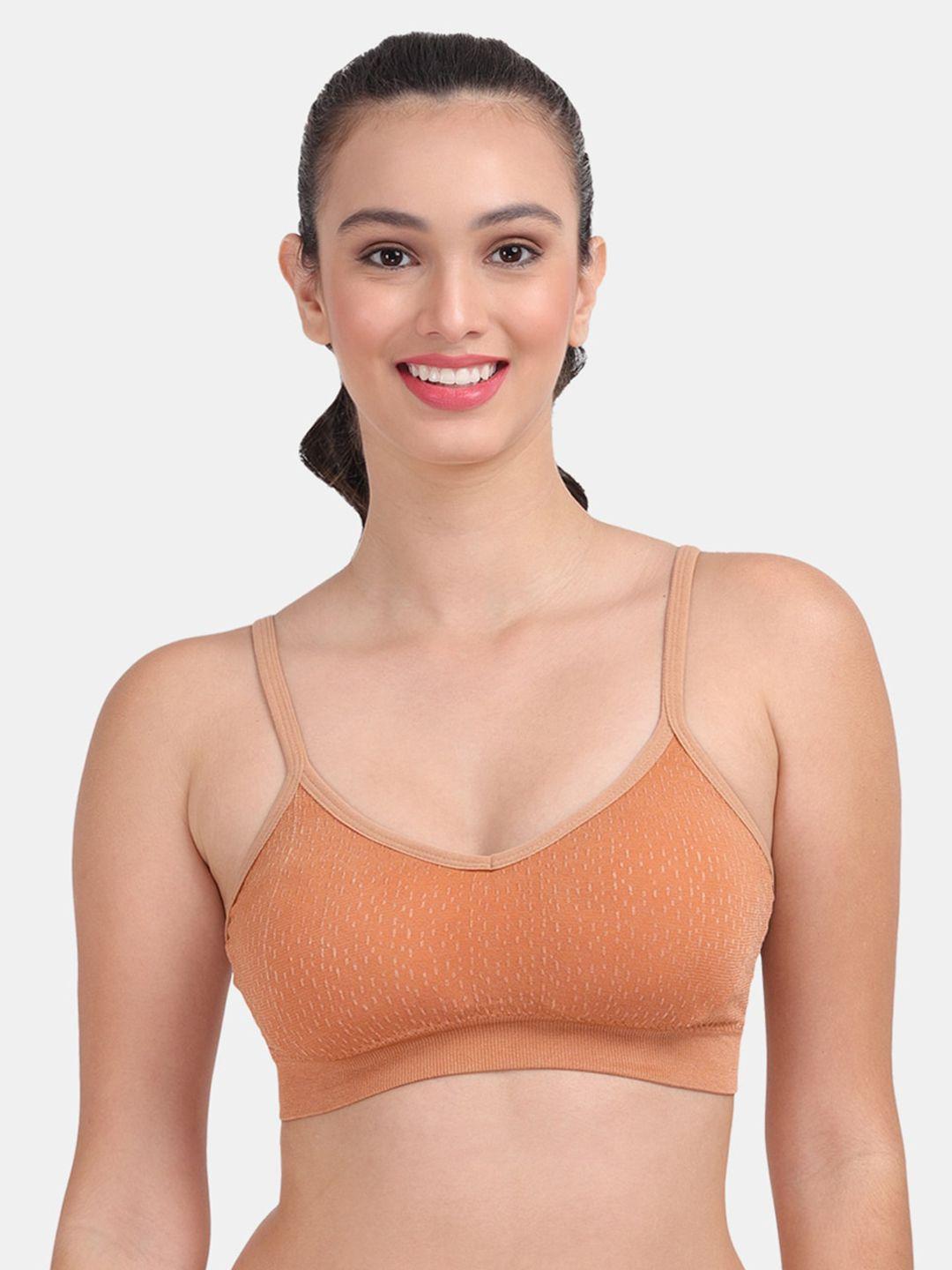 amour secret rust lightly padded bra