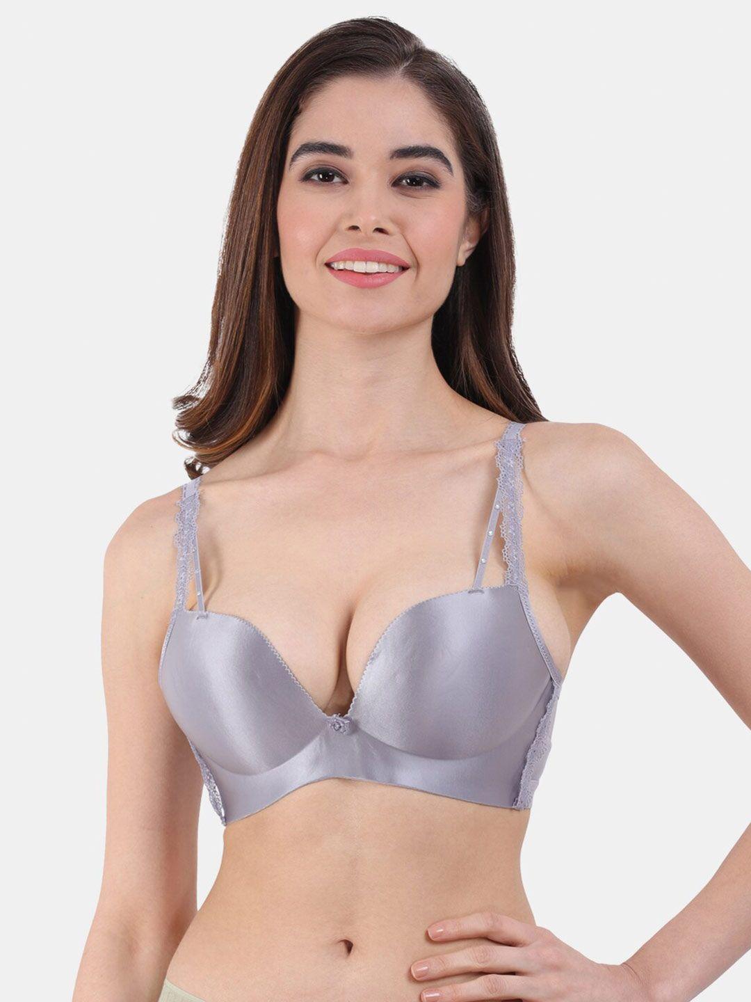 amour secret women heavily padded seamless plunge bra