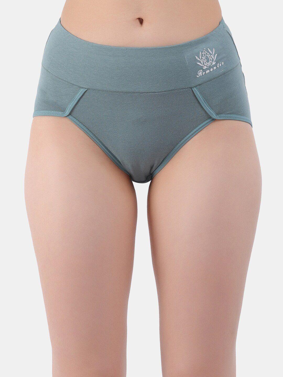 amour secret women mid-rise anti bacterial hipster briefs p2130_grn