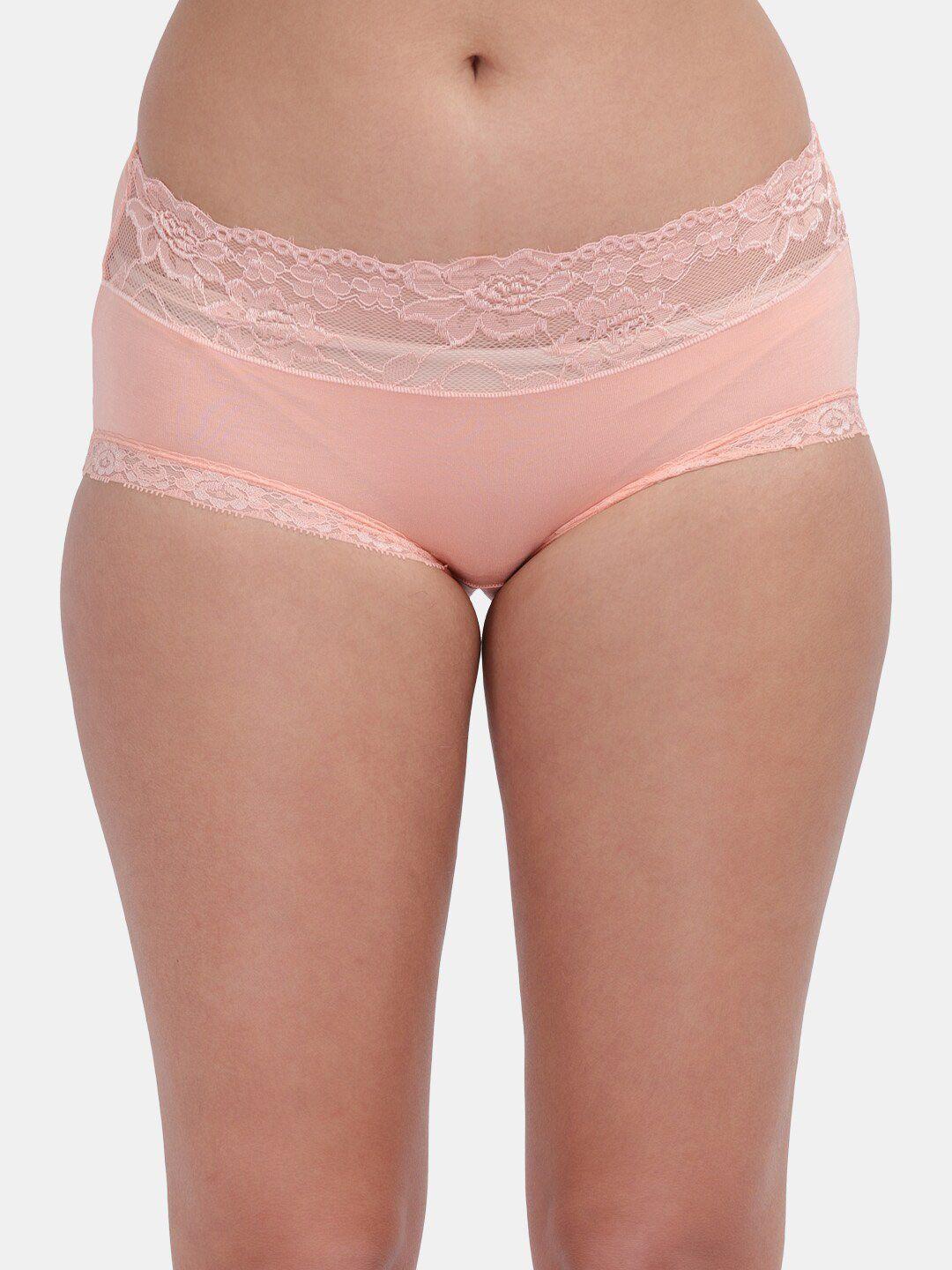 amour secret women peach hipster briefs