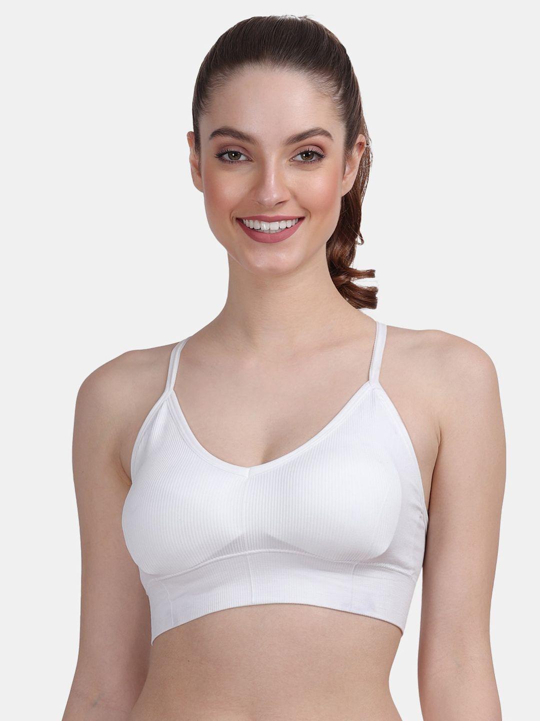 amour secret women white bra