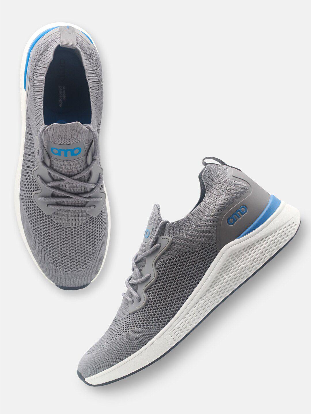 amp men mesh knitted training or gym shoes