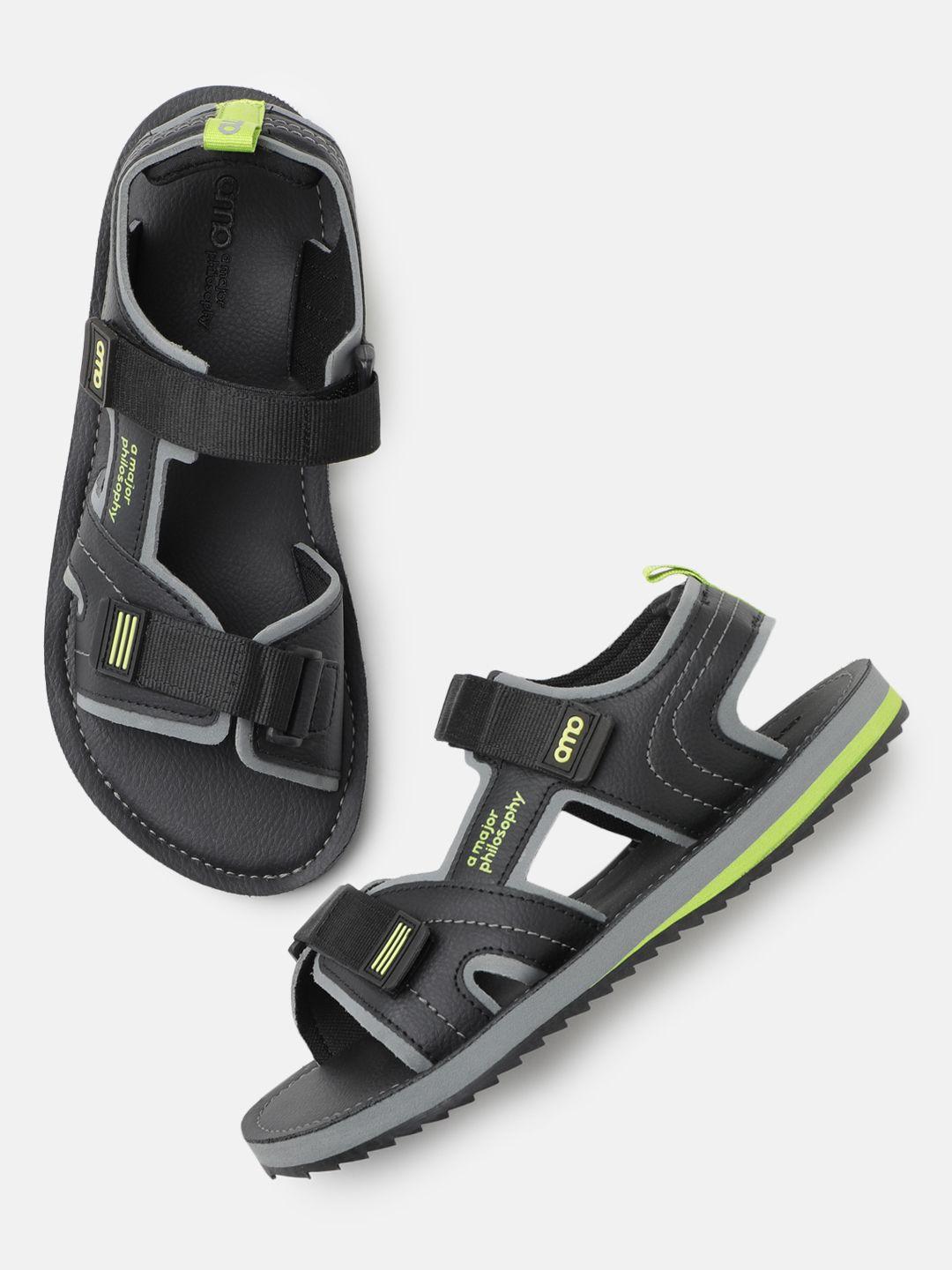 amp men sports sandals with velcro closure