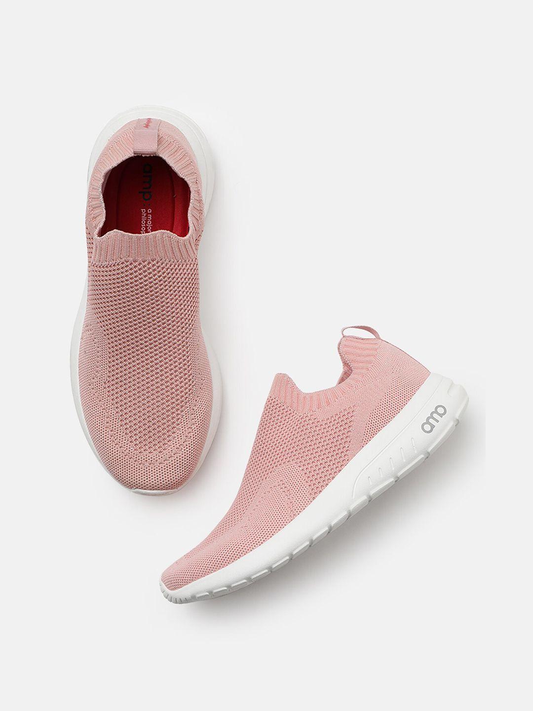 amp women textured slip-on sneakers