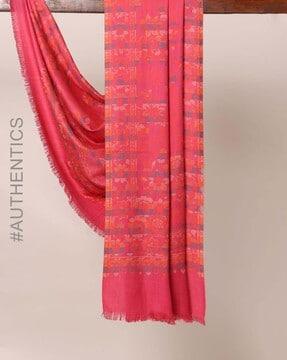 amritsar woolen border shawl