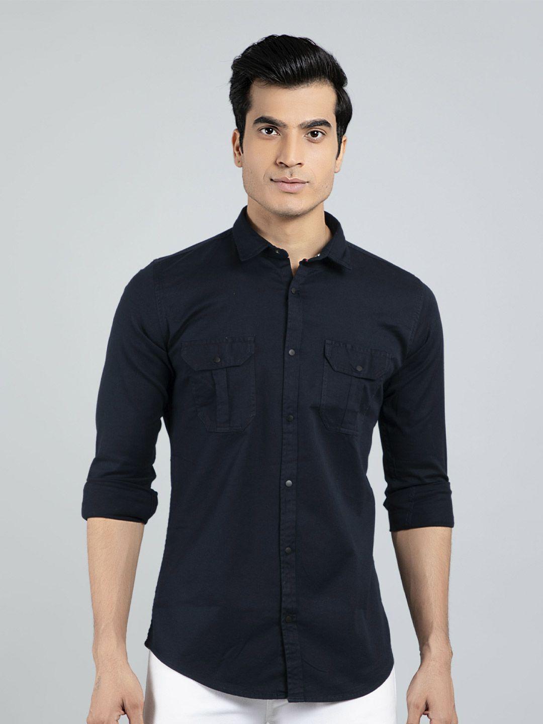 amrutvarsha creation men black casual shirt