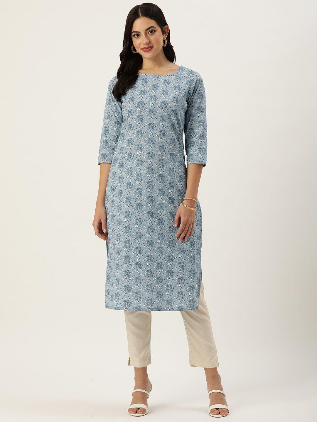 amukti floral printed kurta