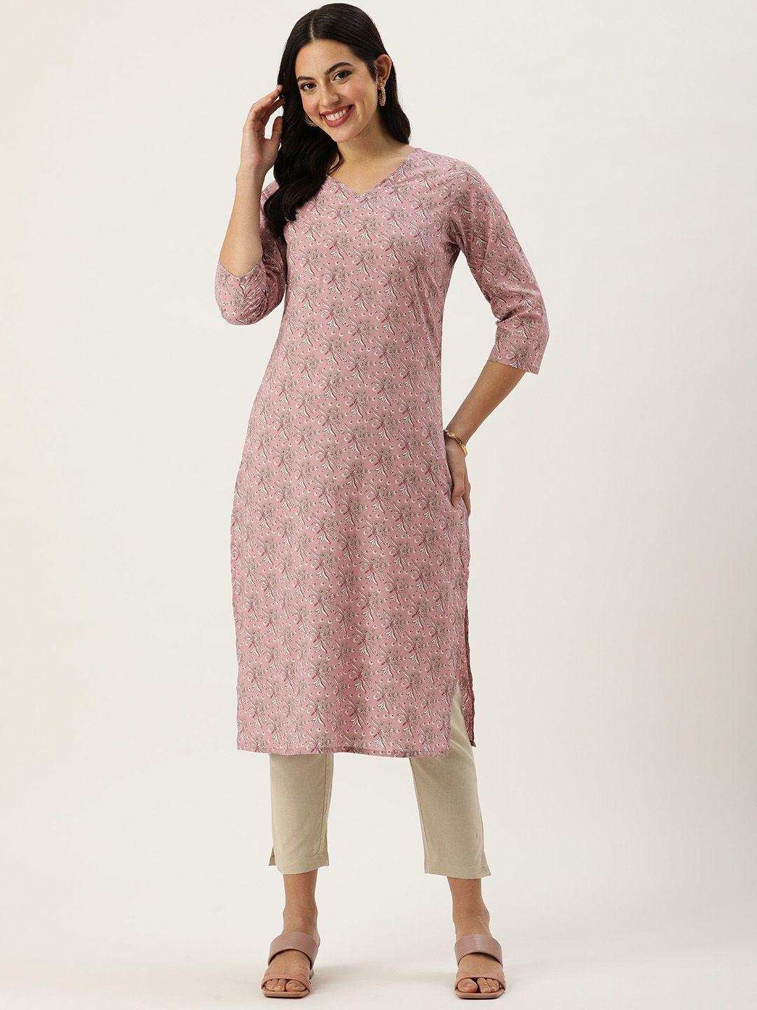 amukti floral printed kurta