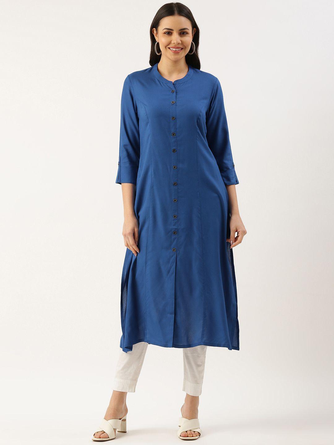 amukti solid princess cut kurta