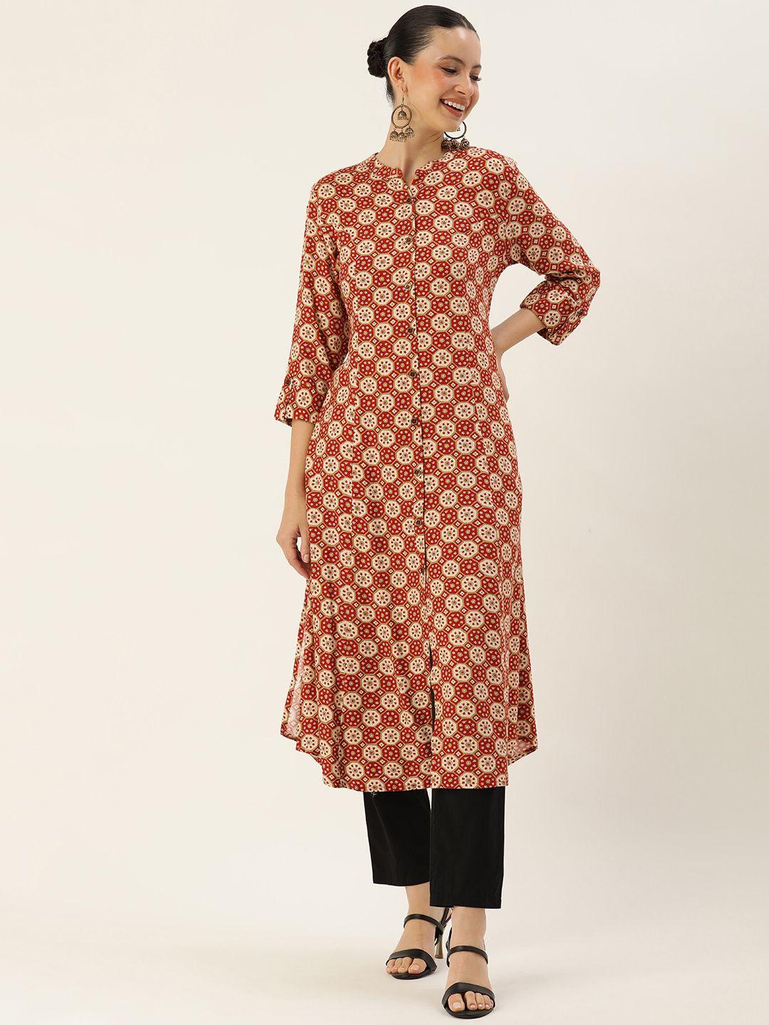 amukti women ethnic motifs printed kurta