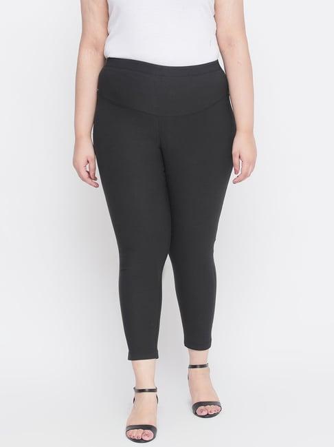 amydus black tummy shaper jeggings