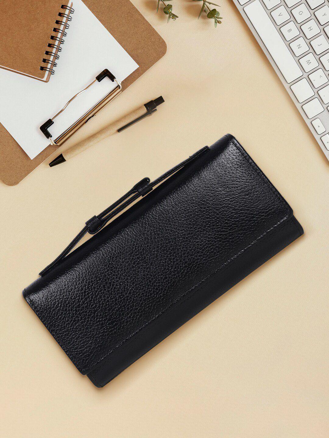 amyence women leather envelop wallet