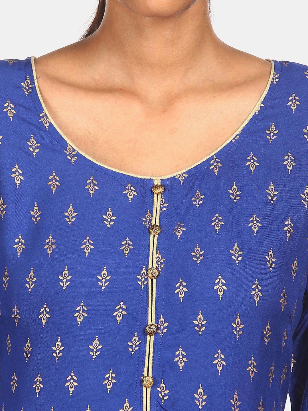 anahi-women-blue-ethnic-motifs-printed-flared-sleeves-kurta