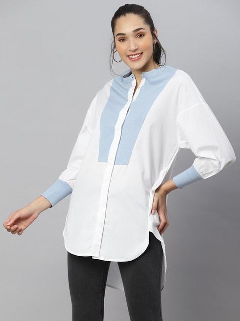 anai-white-cotton-regular-fit-tunic