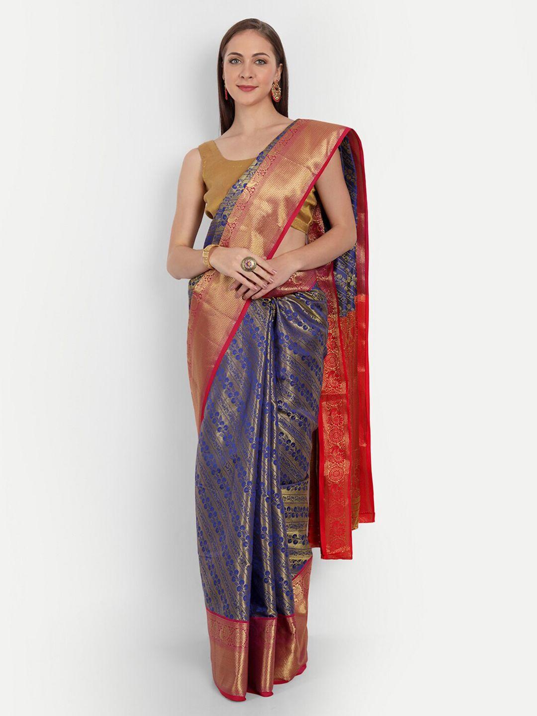 anaita ethnic motifs woven design pure silk banarasi saree