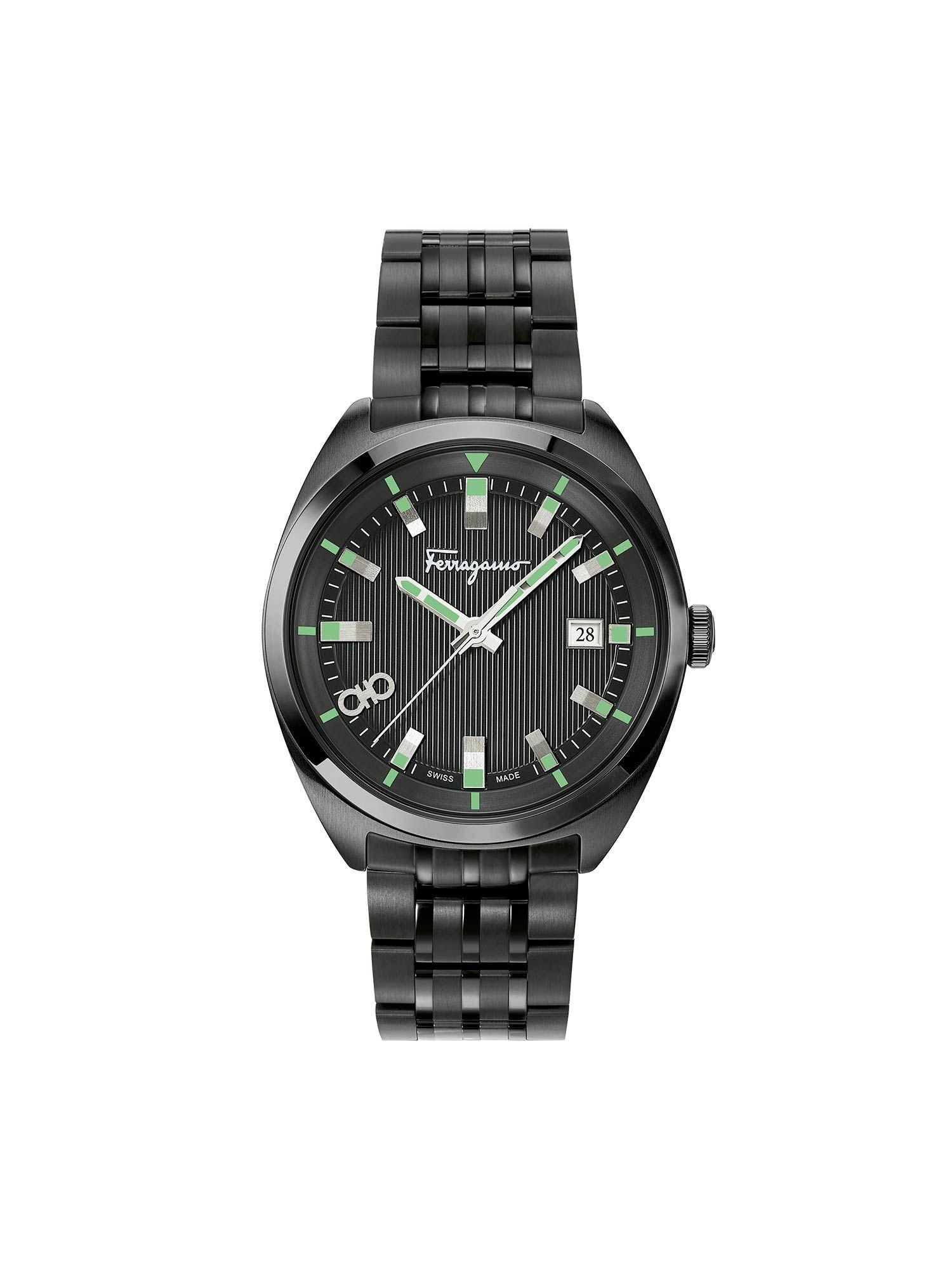 analog black dial men watch - sfnj00620