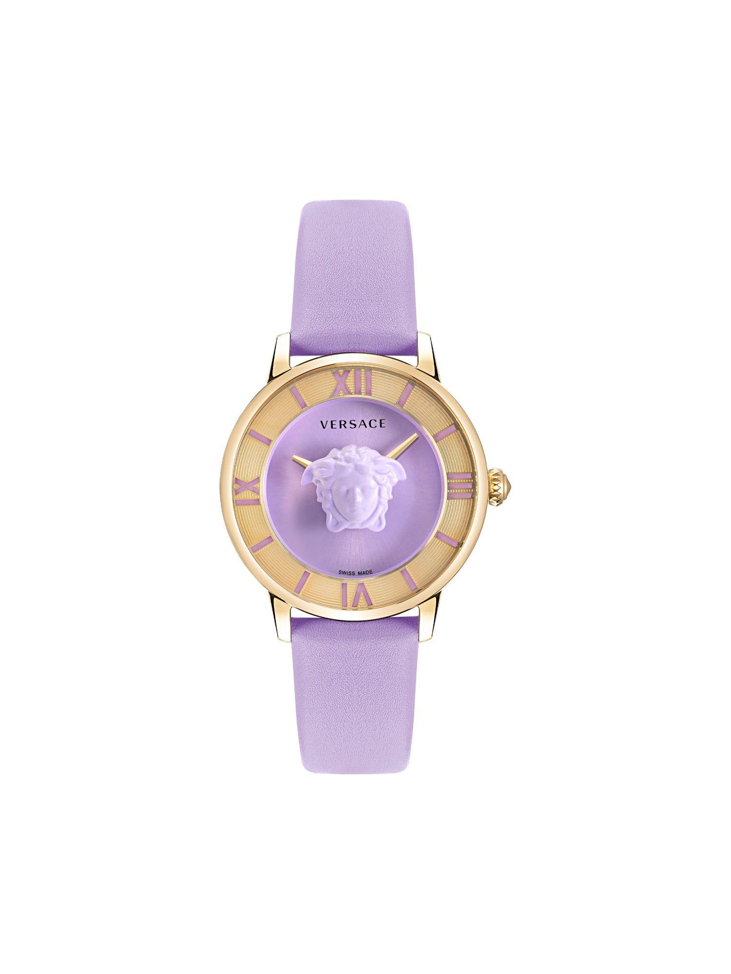 analog purple dial women watch - ve2r00522