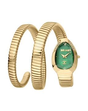 analogue watch with jewellery clasp - jc1l209m0045