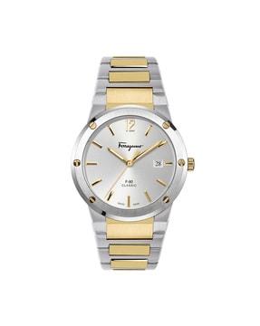 analogue watch with metallic strap-sfdt01420-aj