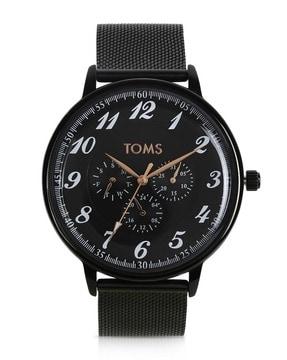 analogue watch with metallic strap-t1800c-g