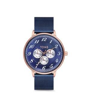 analogue watch with metallic strap-t1800c-t