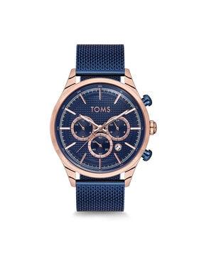 analogue watch with metallic strap-t1833c-t